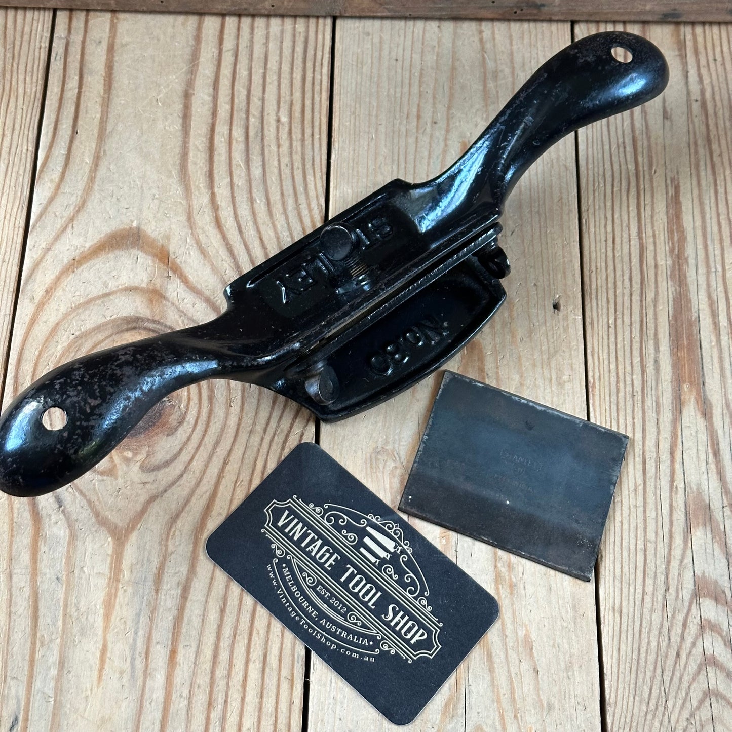 N1782 Vintage STANLEY USA Sweetheart era No.80 SCRAPER PLANE