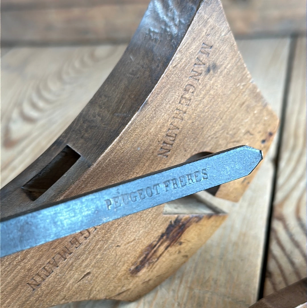 Y1548 Vintage French Coach MAKERS convex base PLANE chair making tool