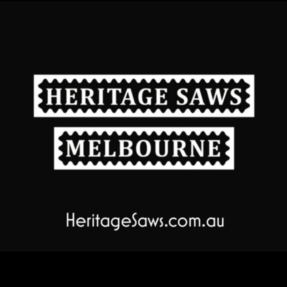 VHS188 HERITAGE SAWS Melbourne 16” HAMPTON 11ppi XCUT Half Back SAW with TASMANIAN BLACKWOOD handle