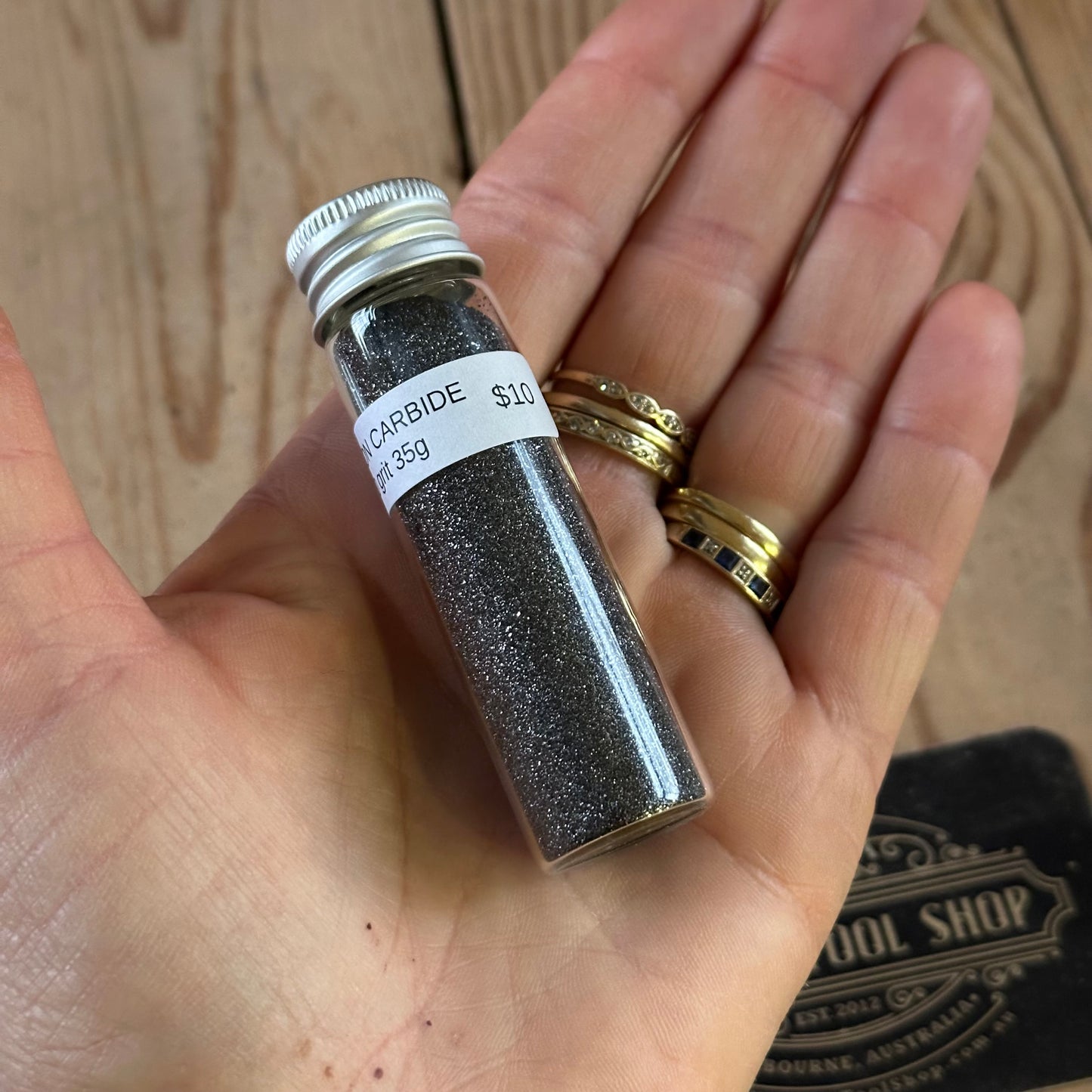 SC 80 grit SILICON CARBIDE POWDER for flattening sharpening stones 35g