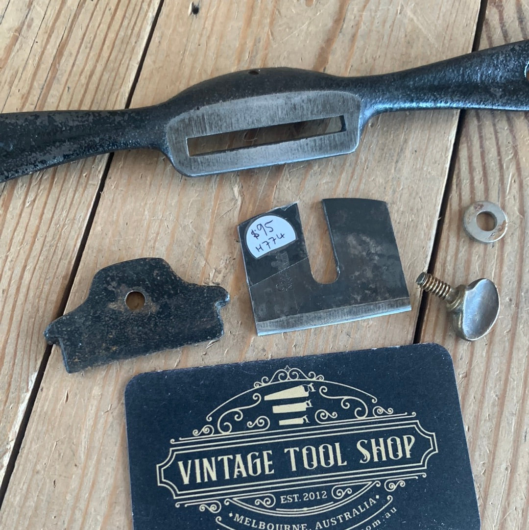 SOLD H774 Vintage Scarce WOODSTOCK Australian Made SPOKESHAVE
