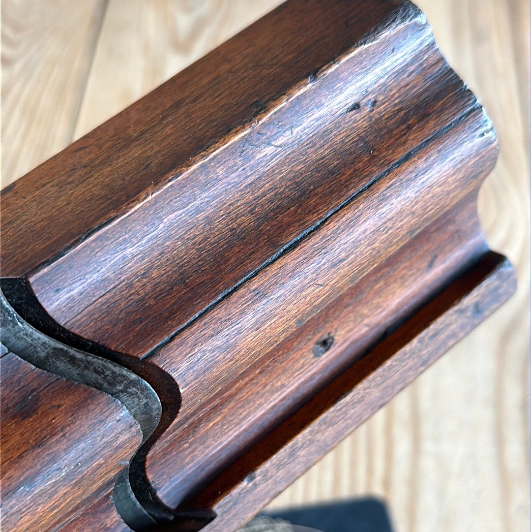 SOLD. H114 Antique BUDD of London 1832-1863 wooden Moulding PLANE