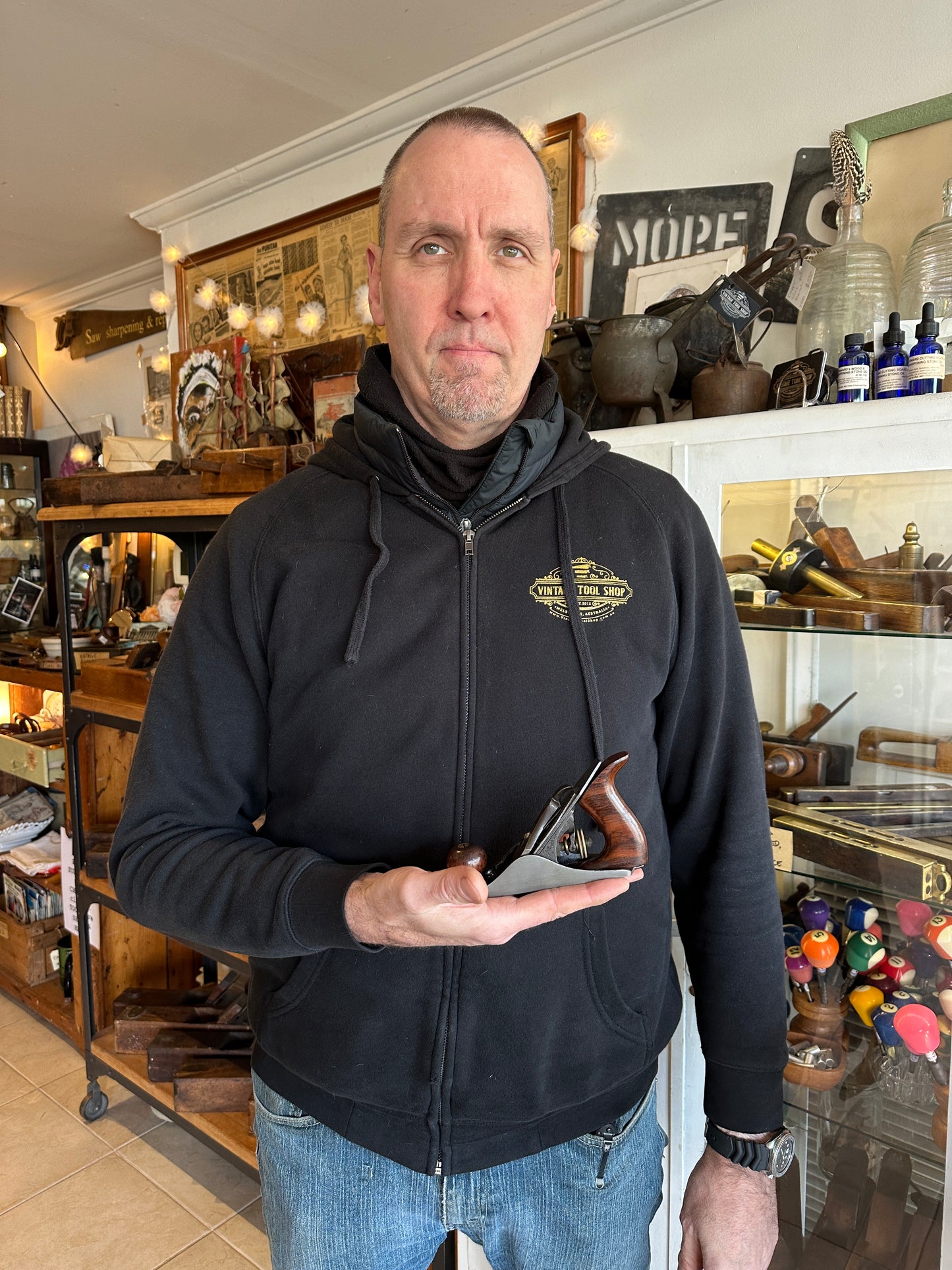 SOLD N1101 Vintage STANLEY USA No.1 Sweetheart era MINI PLANE