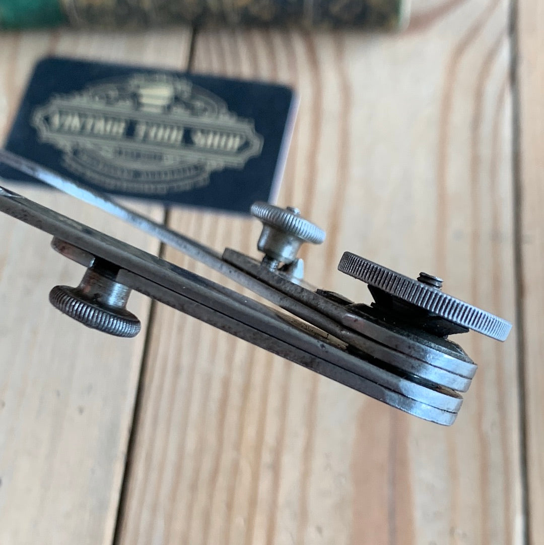 H743 Vintage STARRETT USA Patent 1885 CALIPERS DIVIDERS