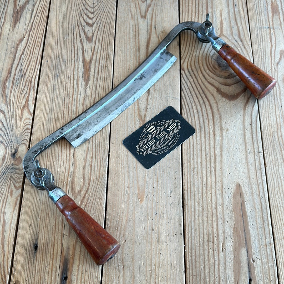 PL116 Vintage 8” wood shaving DRAWKNIFE draw knife