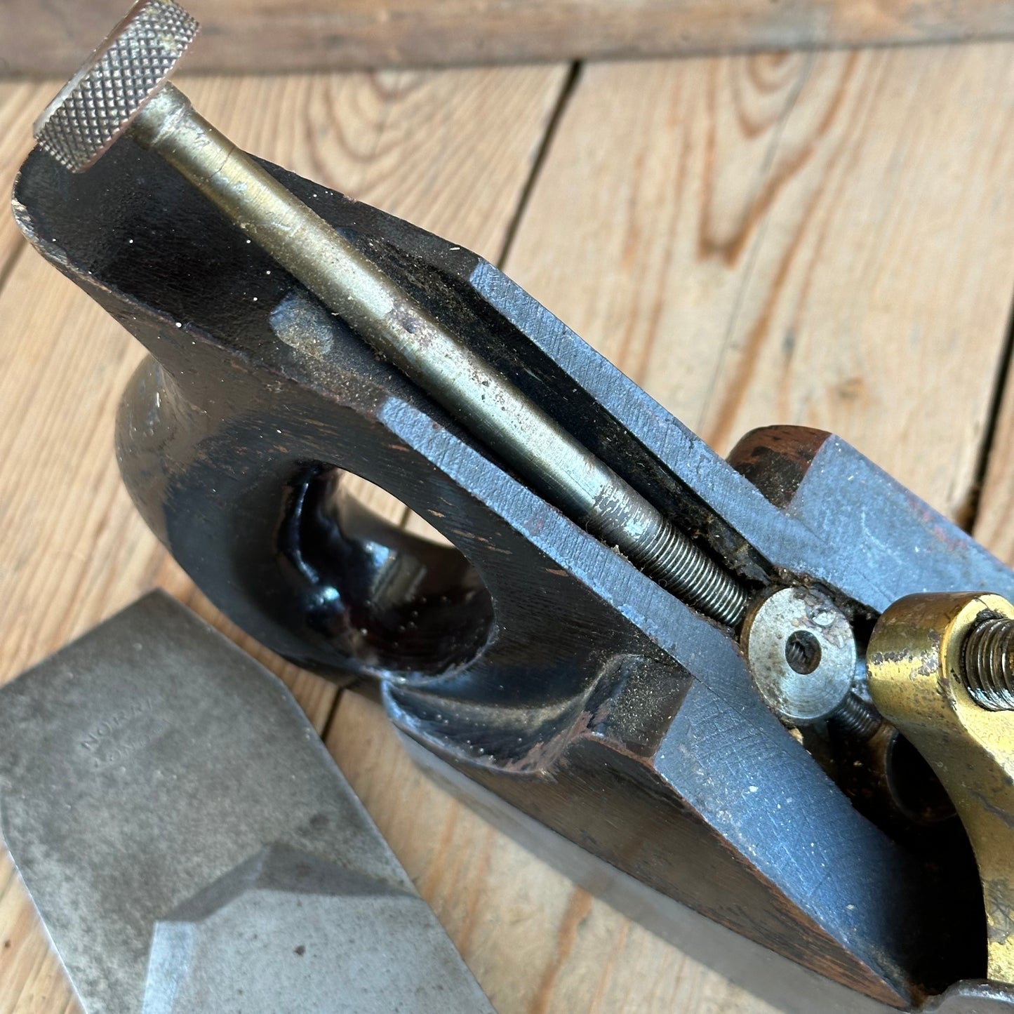 SOLD H1185 Antique NORRIS A5 London Infill Smoothing PLANE