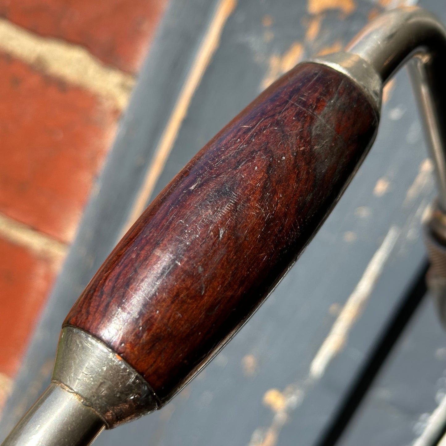 H2553 GORGEOUS! Vintage J.A.CHAPMAN 10” Sweep Drill BRACE