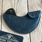 H988 Vintage BLANCHARD small HALF MOON LEATHER KNIFE with cover