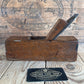 Y1281 Antique FRENCH LIVE OAK Wooden SMOOTHING PLANE display