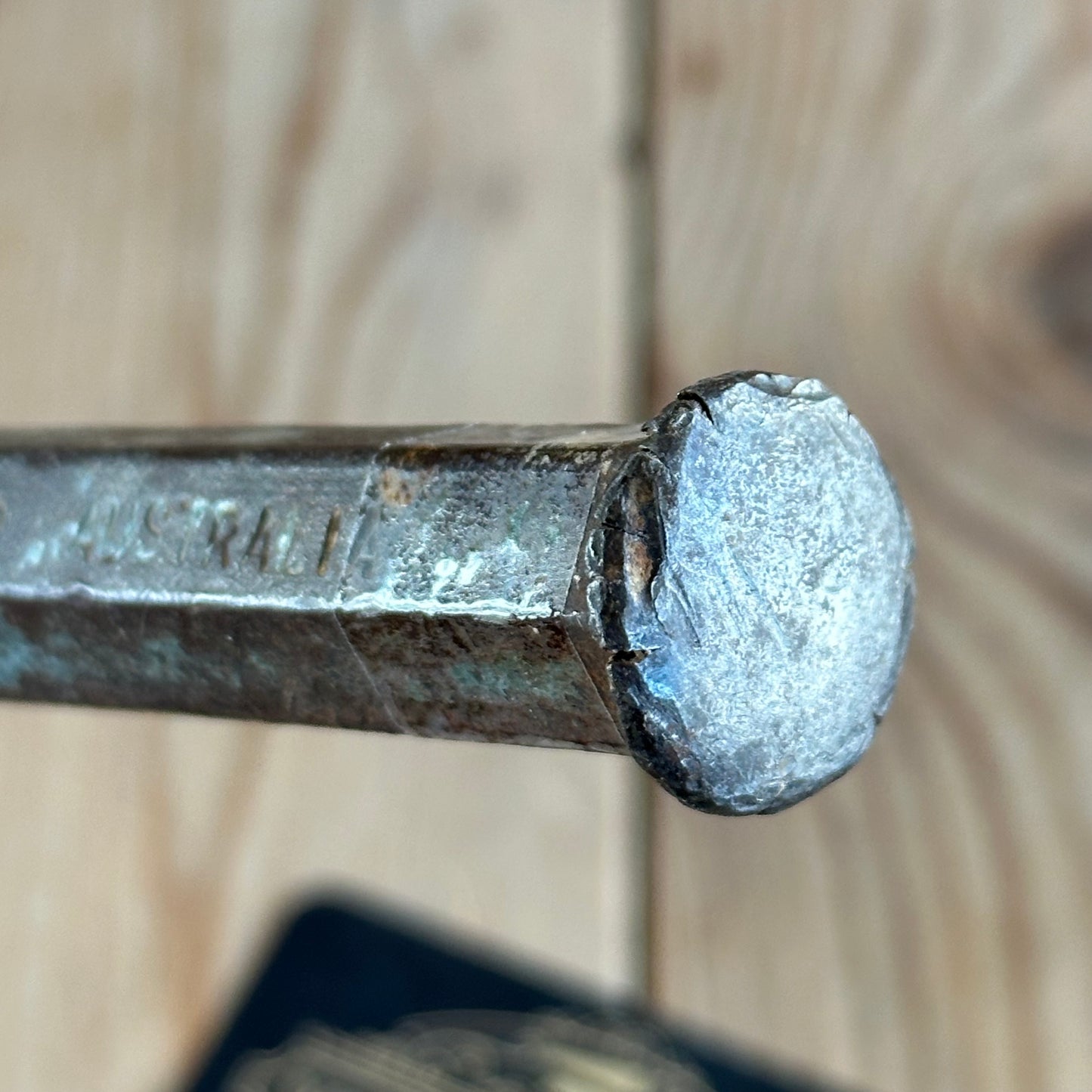 H1605 Vintage stonemasons EVRO Australia PLUGGING CHISEL COLD CHISEL