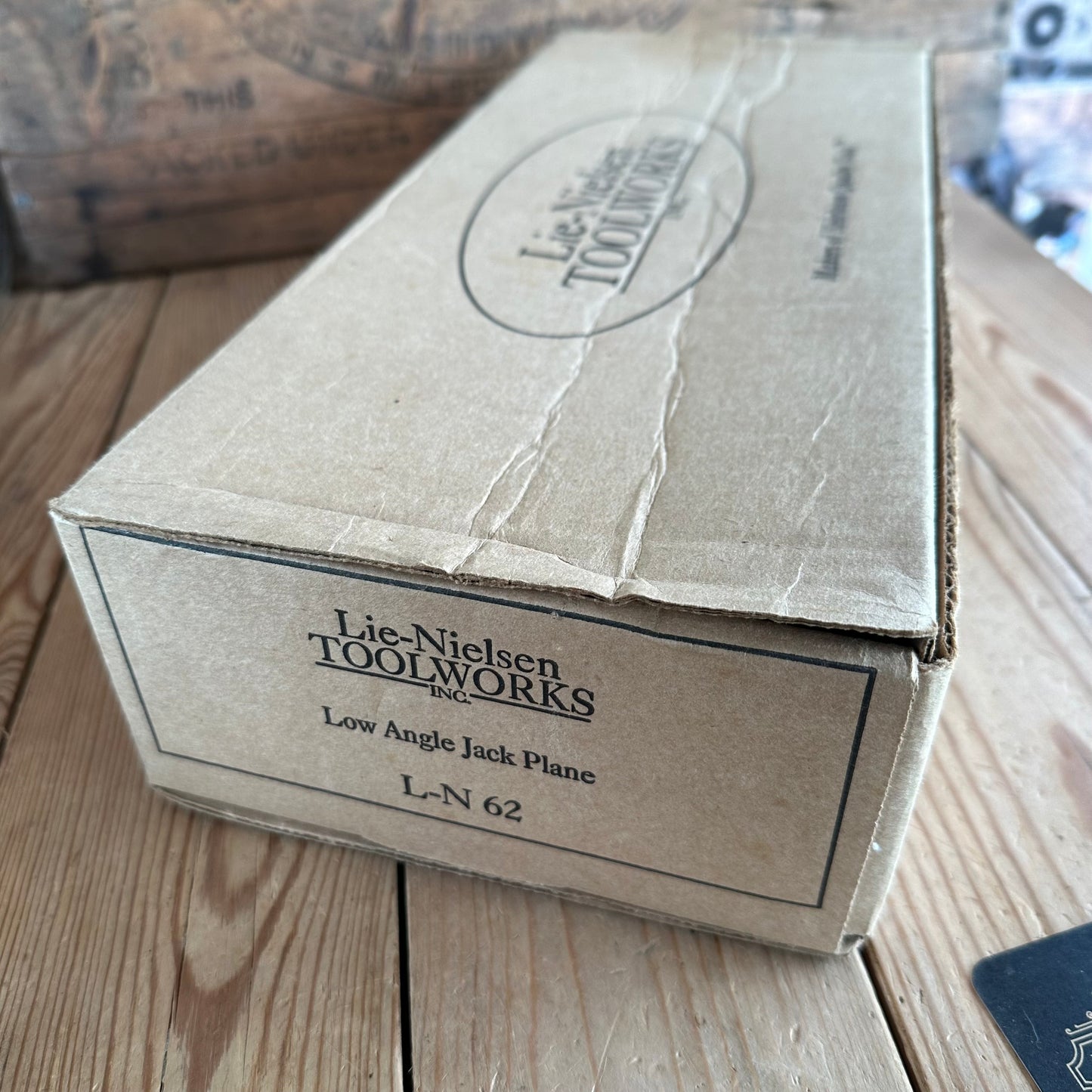 SOLD. H1019 Contemporary LIE NIELSEN No:62 Low Angle JACK Plane IOB