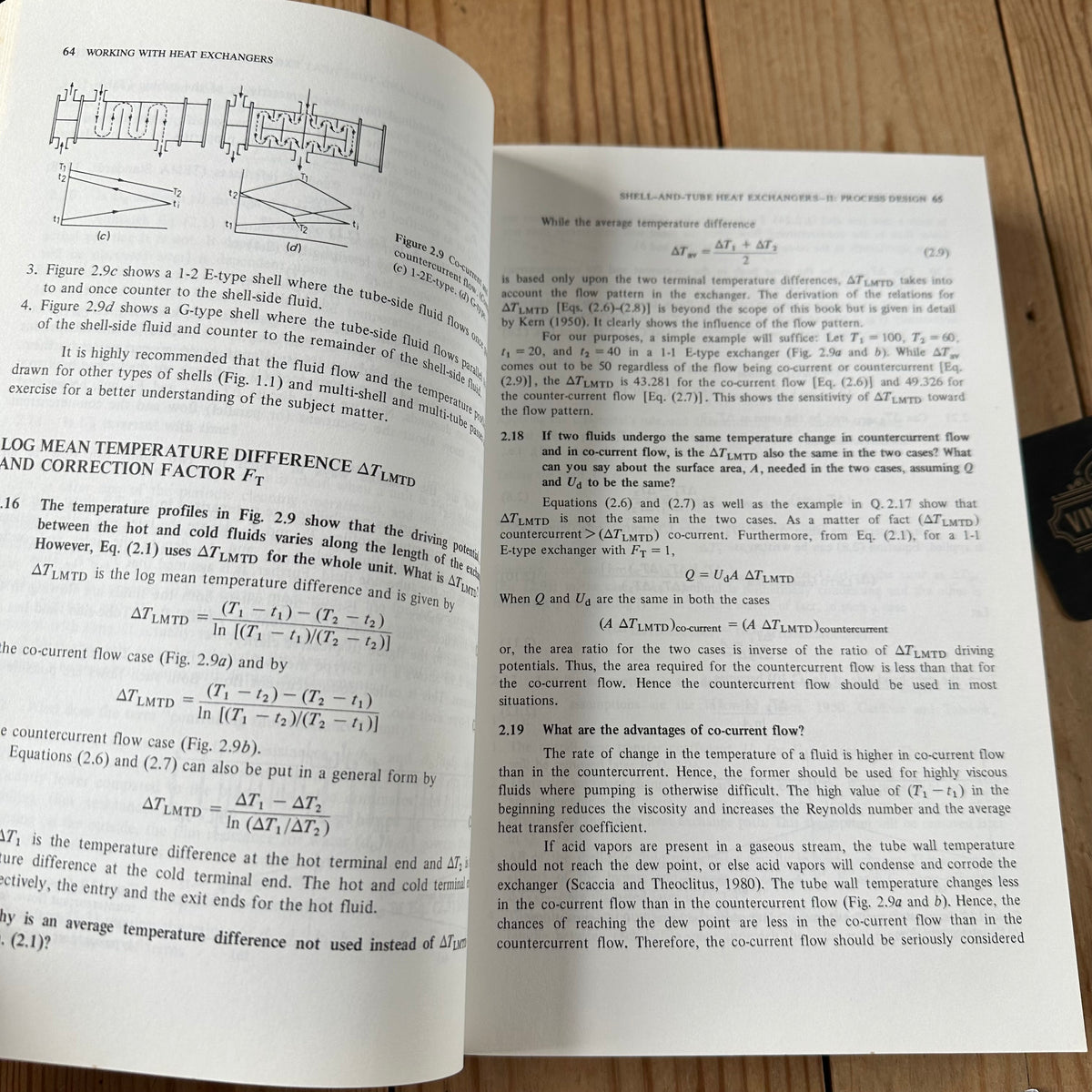 N2014 Vintage 1986 BOOK WORKING With HEAT EXCHANGERS Q&A by J.P.Gupta