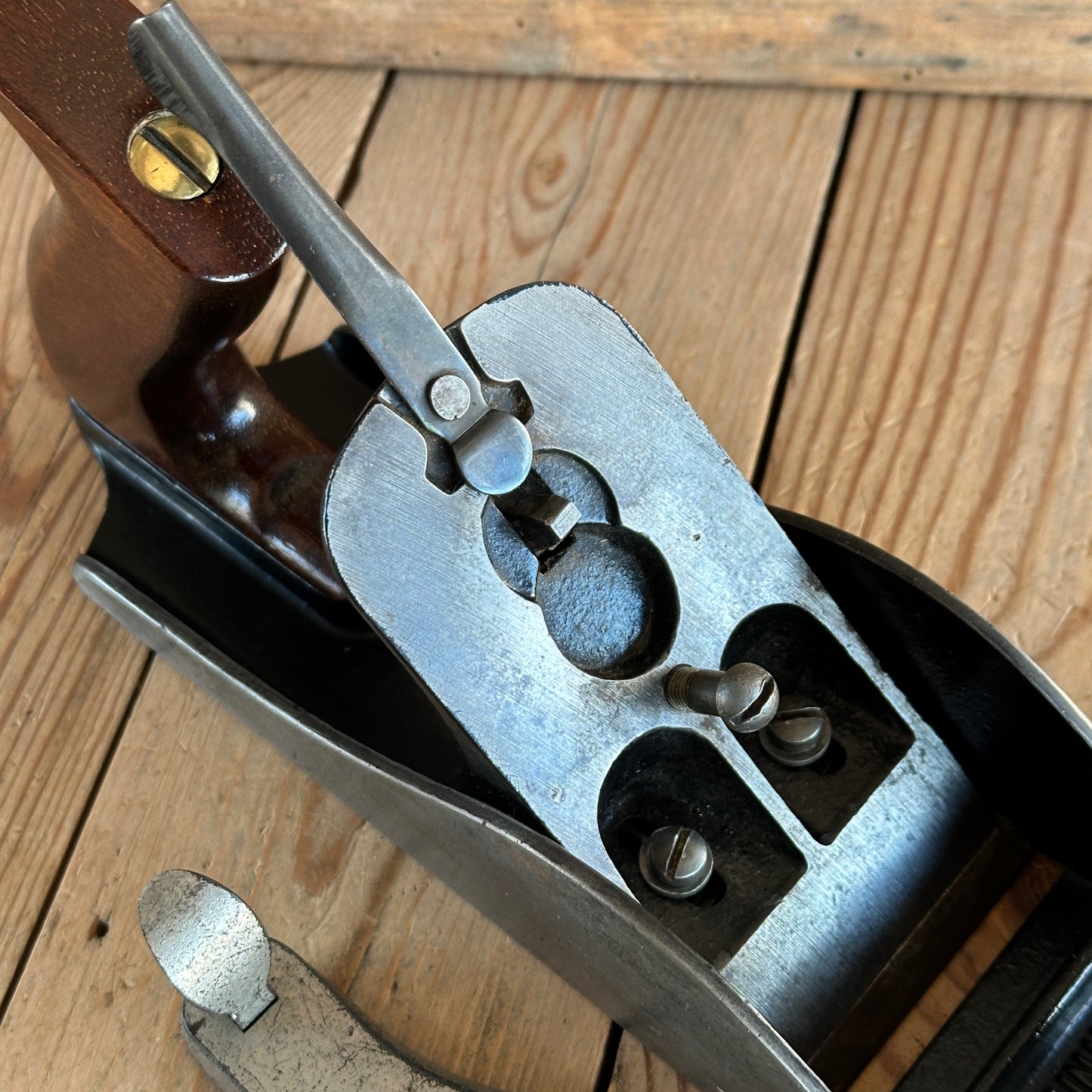 SOLD H1205 Vintage SARGENT No:410 wide smoothing PLANE with Mahogany handles