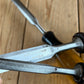 H1092 SHARP! 7 x Vintage STANLEY BEVEL chisels