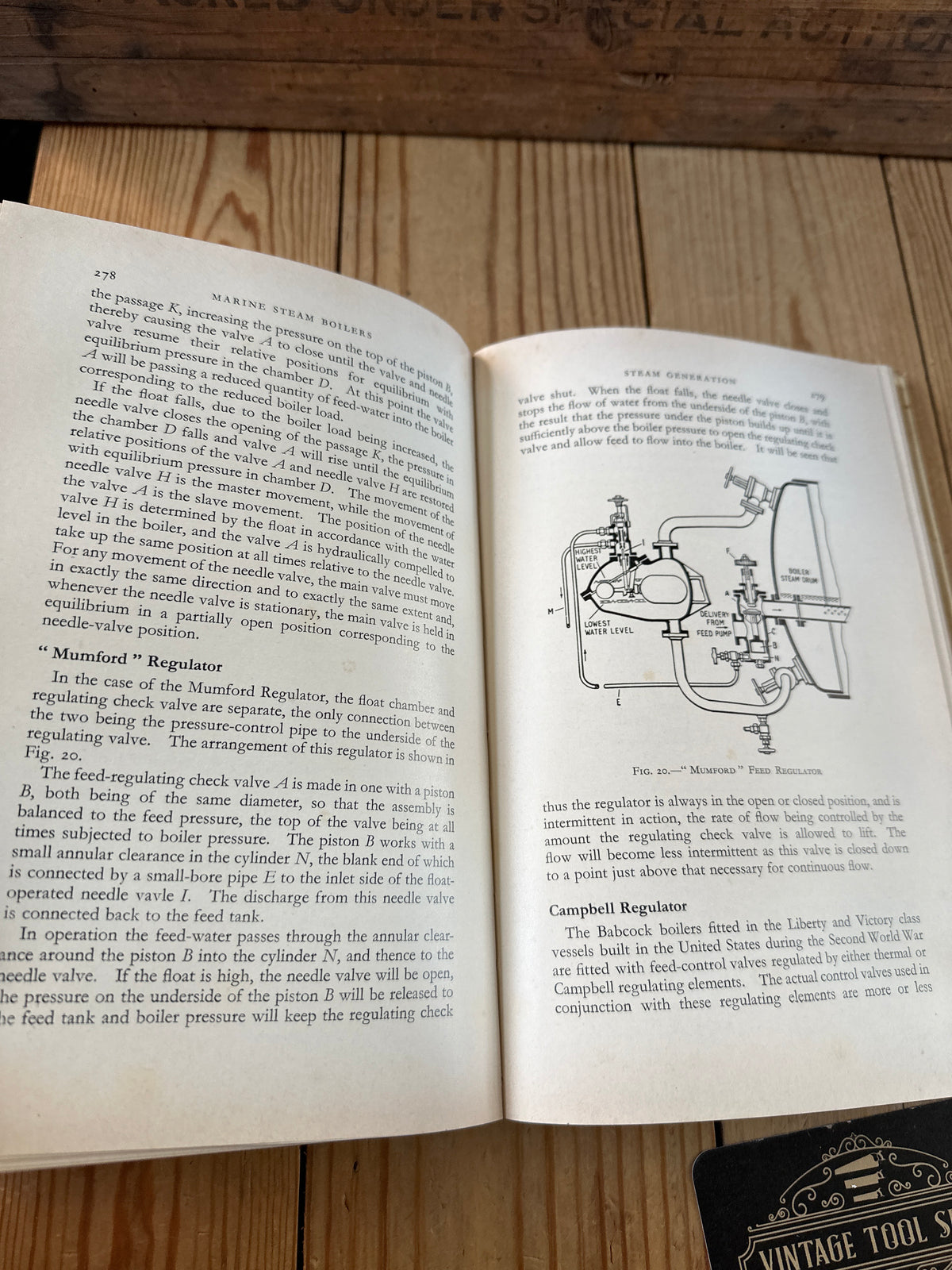 XBN35 Vintage 1970 Marine Steam Boilers 3rd edition BOOK by J.H.Milton