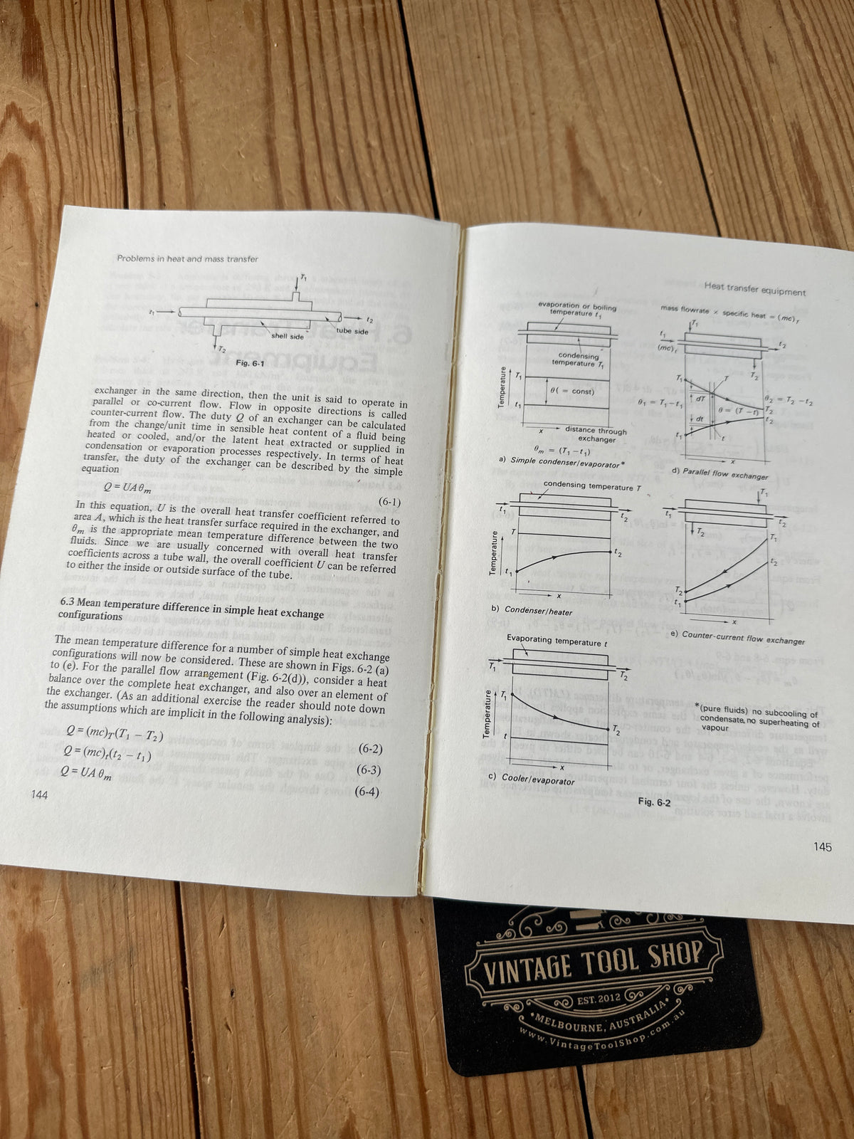 XBN174 Vintage 1974 BOOK PROBLEMS in HEAT and MASS TRANSFER by J.R.Backhurst & J.H.Harker & J.E.Porter