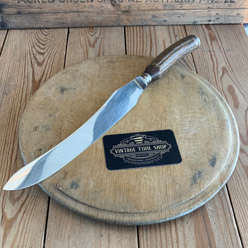 SOLD H624 Vintage 1922 WADE & BUTCHER Sheffield England carving knife with STAG HANDLE kitchen knives
