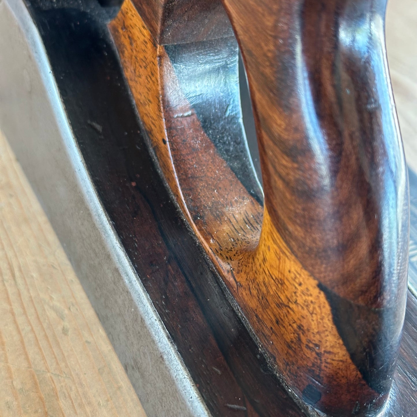 SOLD. N1902 Antique Stewart SPIERS Scotland 20.5” Rosewood INFILL PLANE