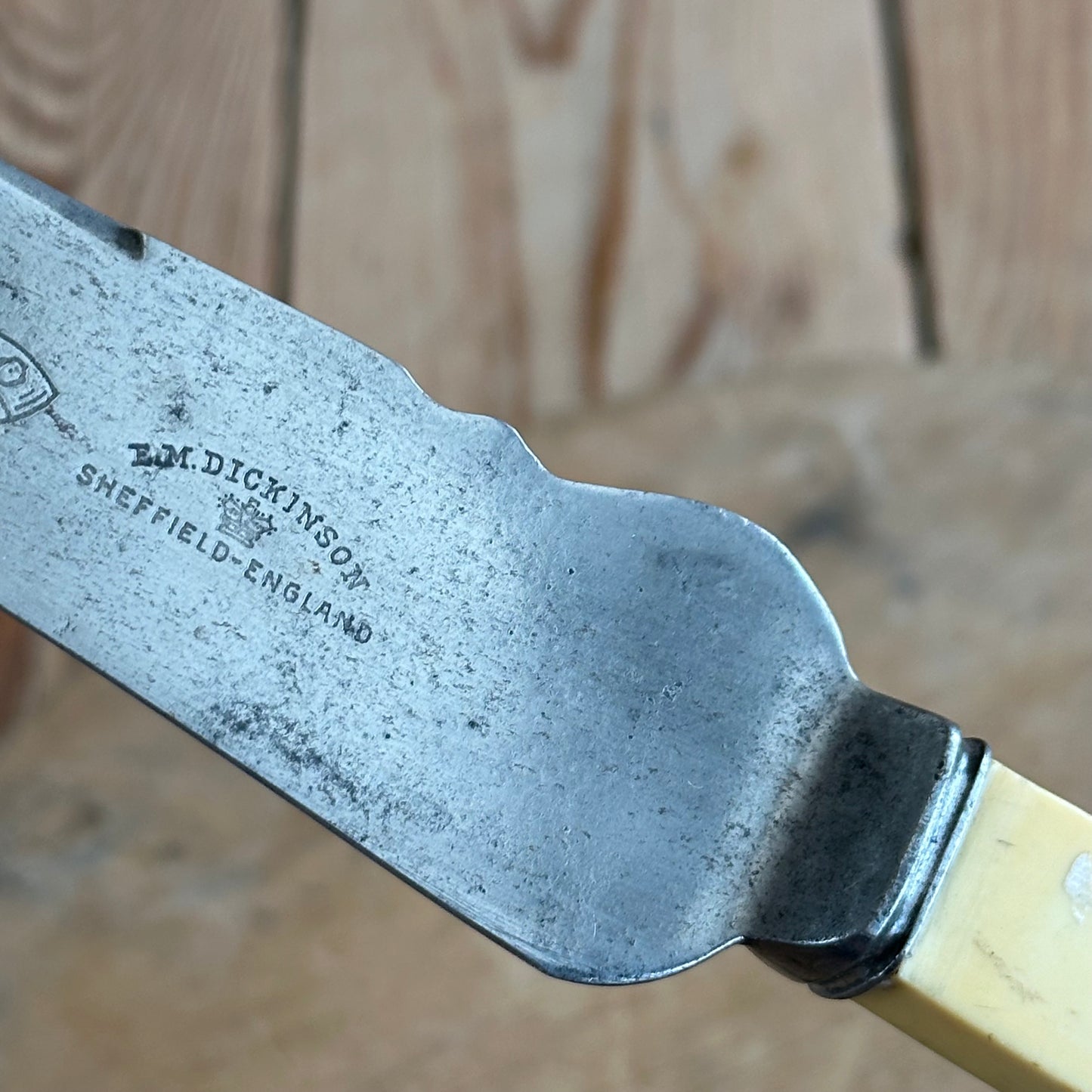 H623 Vintage EL DORADO E.M.DICKENSON Royal Warrant Sheffield England kitchen KNIFE