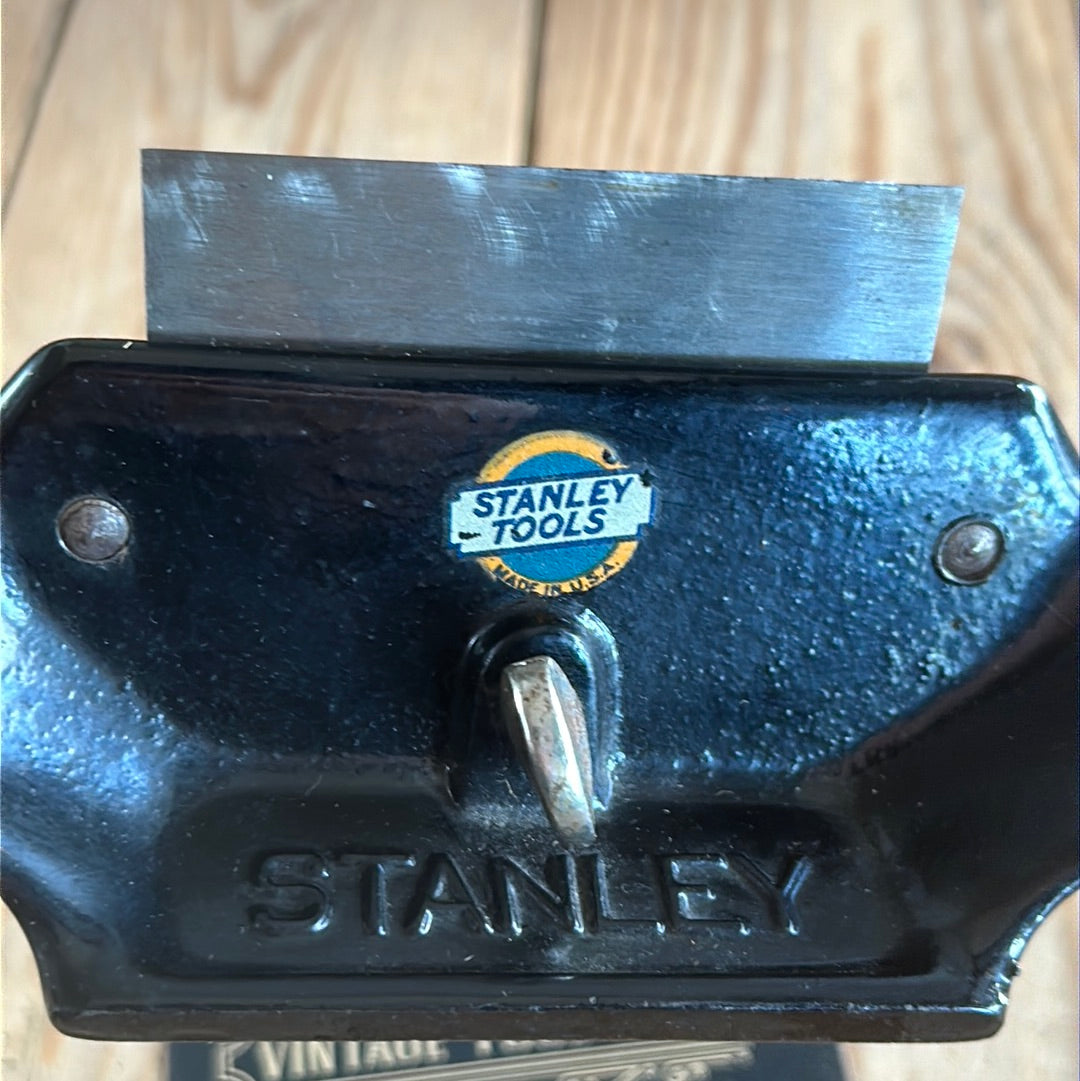 N1003 Vintage STANLEY USA COLLECTOR GRADE No.80 Sweetheart era SCRAPER PLANE