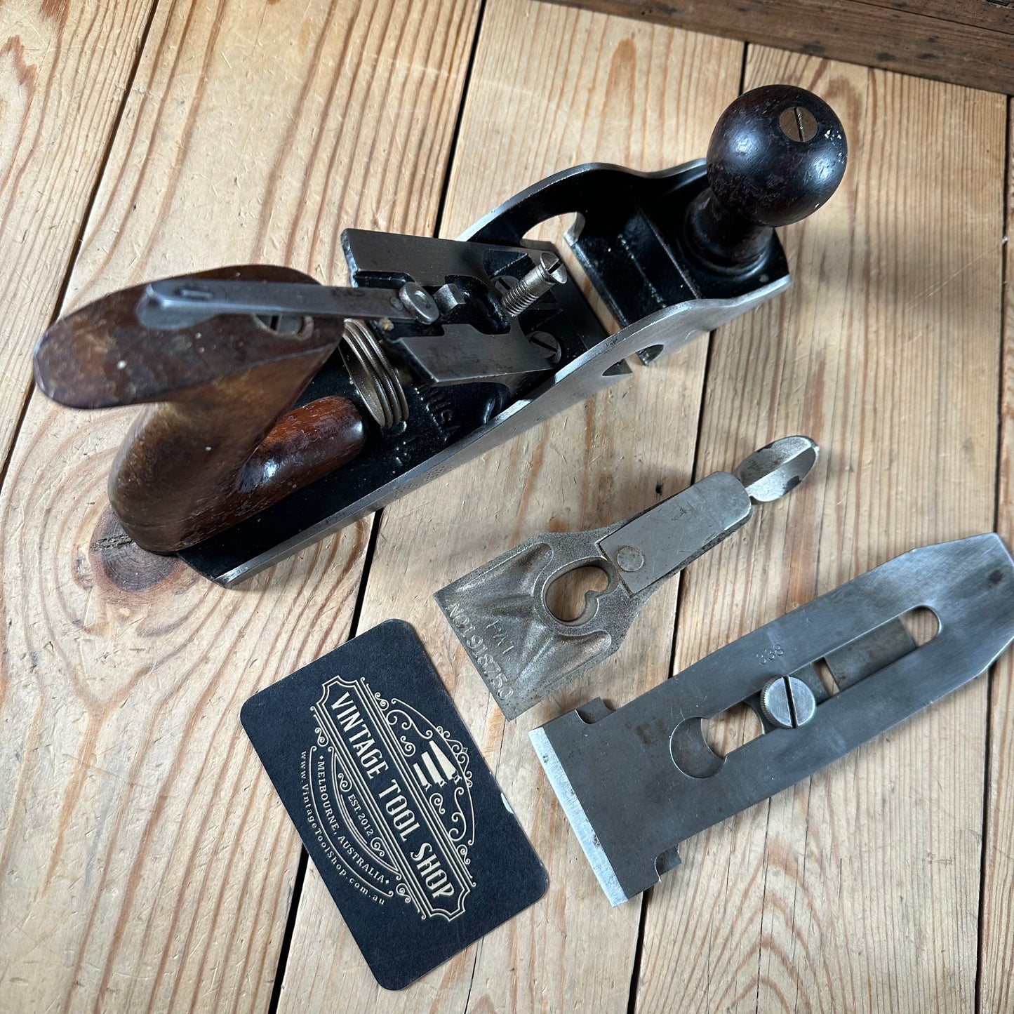H2577 Vintage STANLEY USA No.10 & 1/2 Jack Rabbet Rebate PLANE