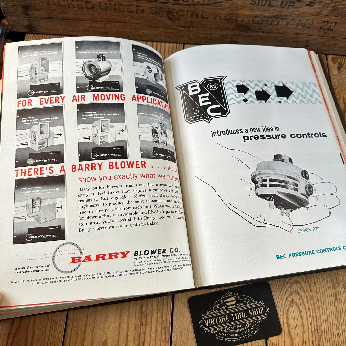 XBN186 Vintage 1969 BOOK The ASHRAE GUIDE & DATA BOOK