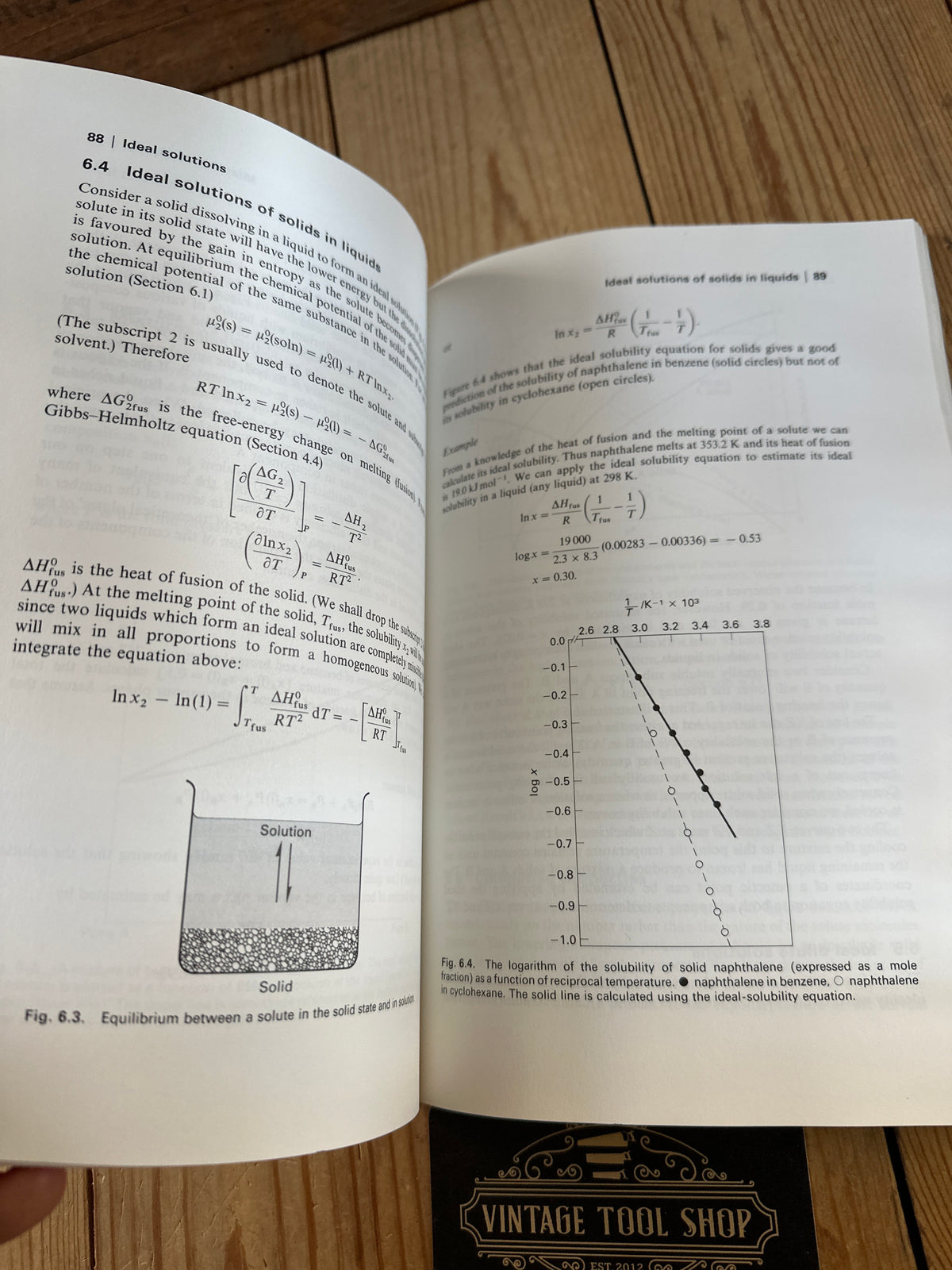 XBN5 Vintage 1995 Basic Chemical Thermodynamics BOOK by E.B.Smith