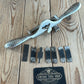 N1057 Antique STANLEY USA No.66 HAND BEADER spokeshave 7x blades fence IOB