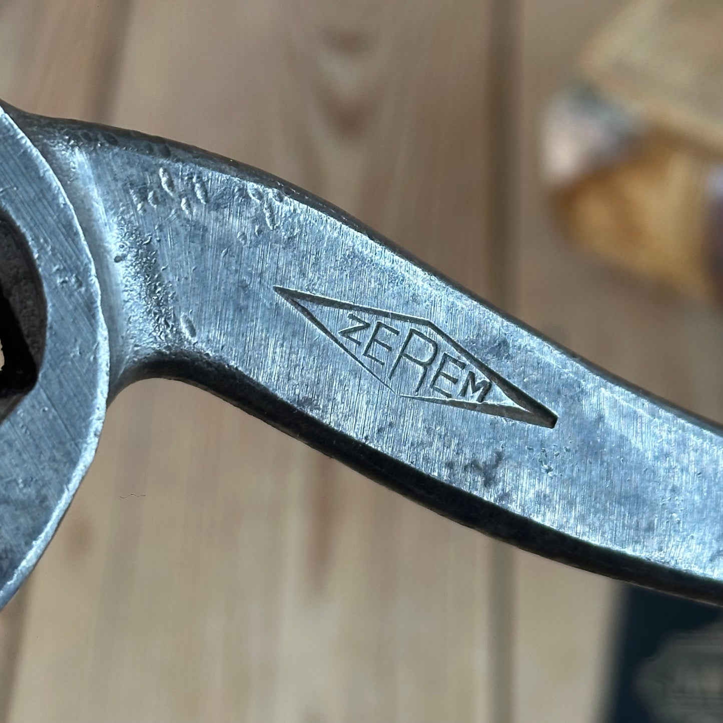 N1456 Vintage FLAG BRAND GERMANY 8” Adjustable “S” WRENCH