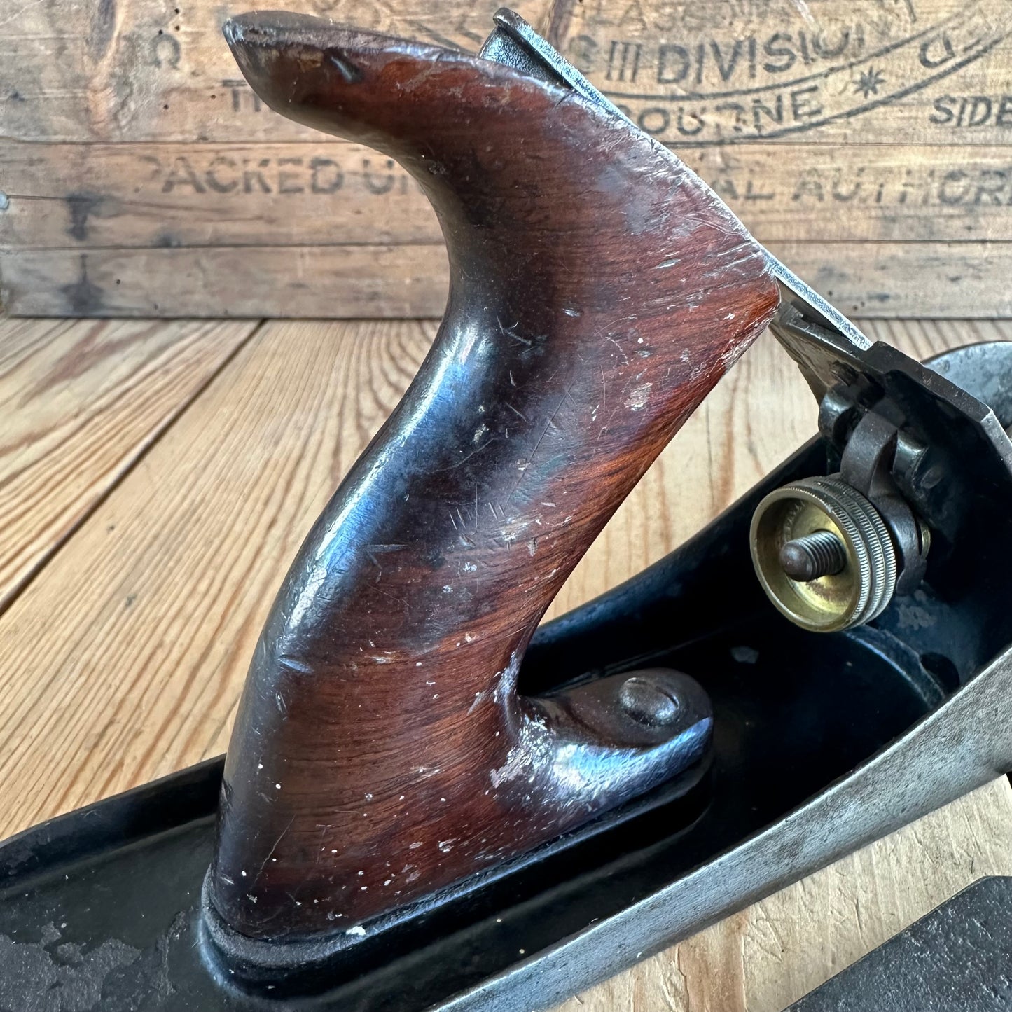 SOLD. N1261 Vintage EARLY! STANLEY USA No.10 Rabbet Rebate PLANE