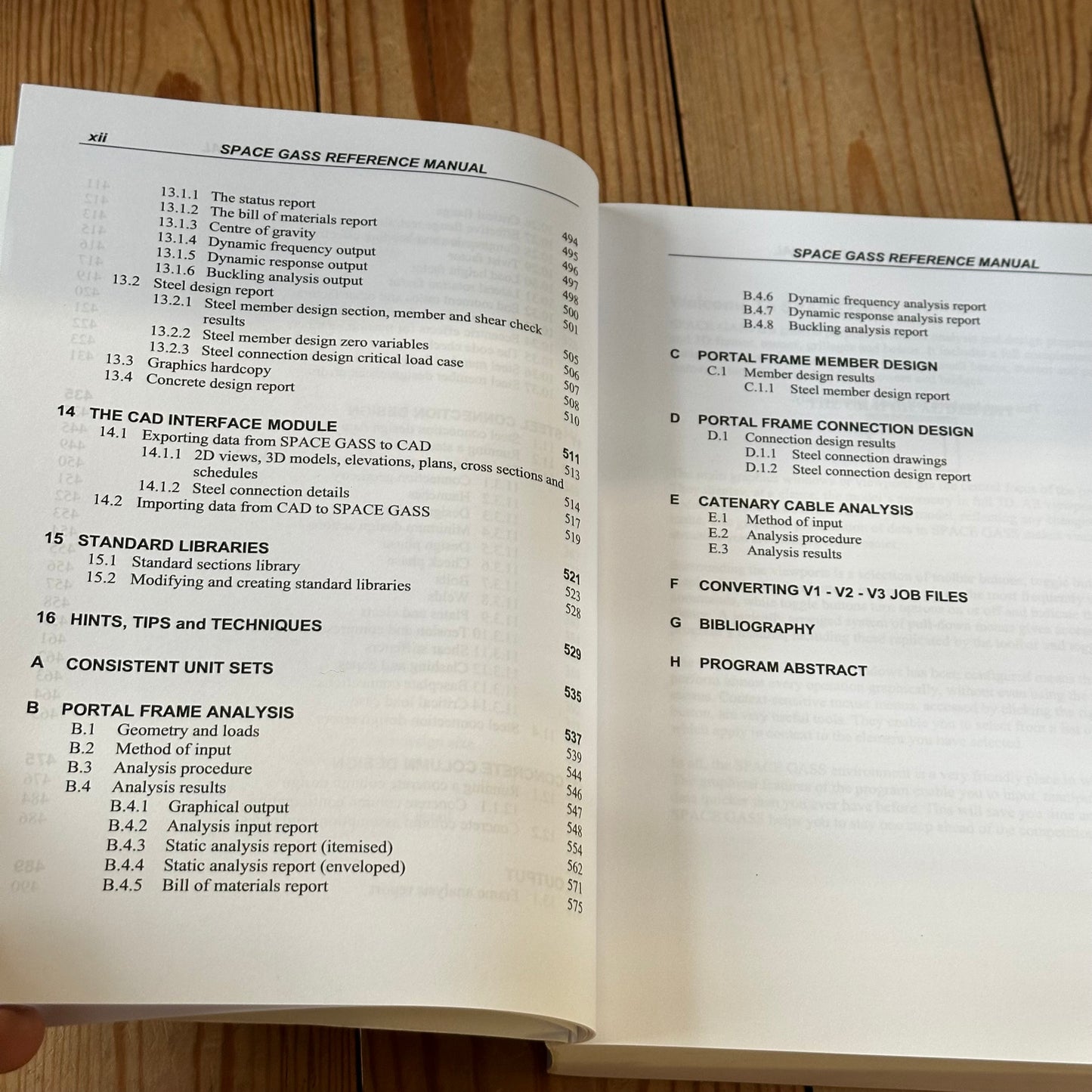 XBN151 Vintage BOOK SPACE GASS VERSION 8 Reference Manual