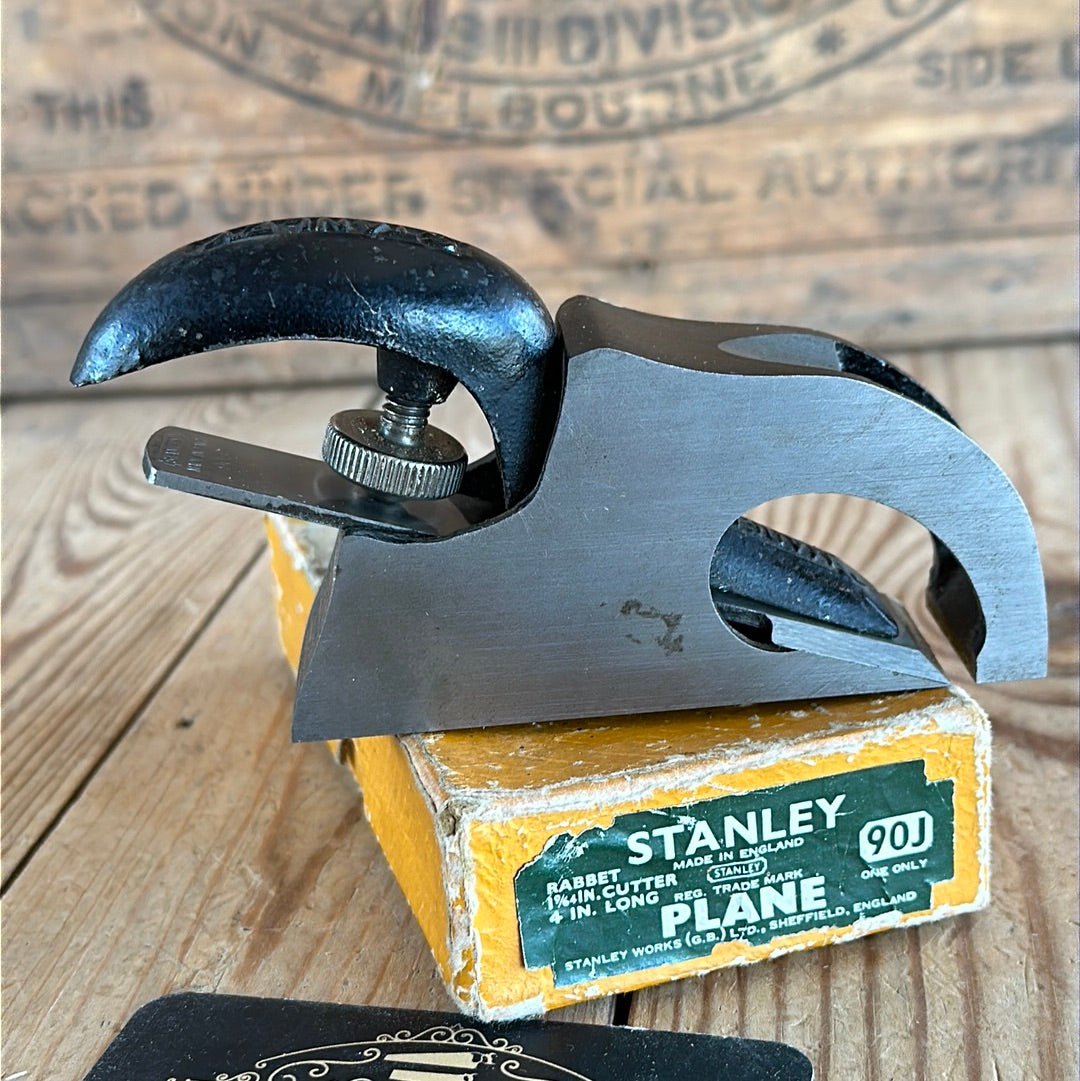 N1058 Vintage STANLEY England No.90J Bullnose PLANE IOB