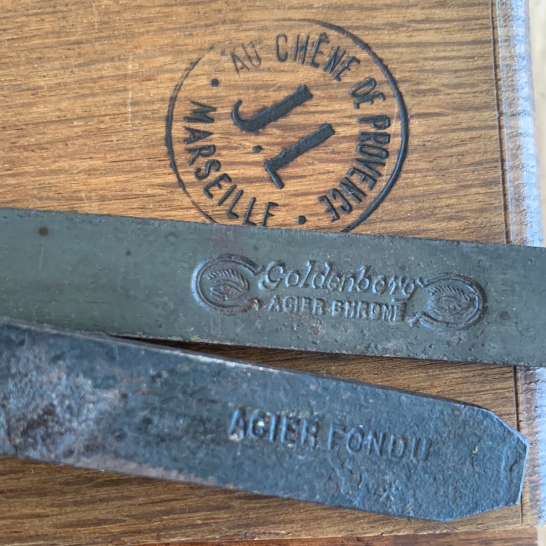 SOLD Y1320 Antique Gorgeous OAK FRENCH Wooden DADO PLANE