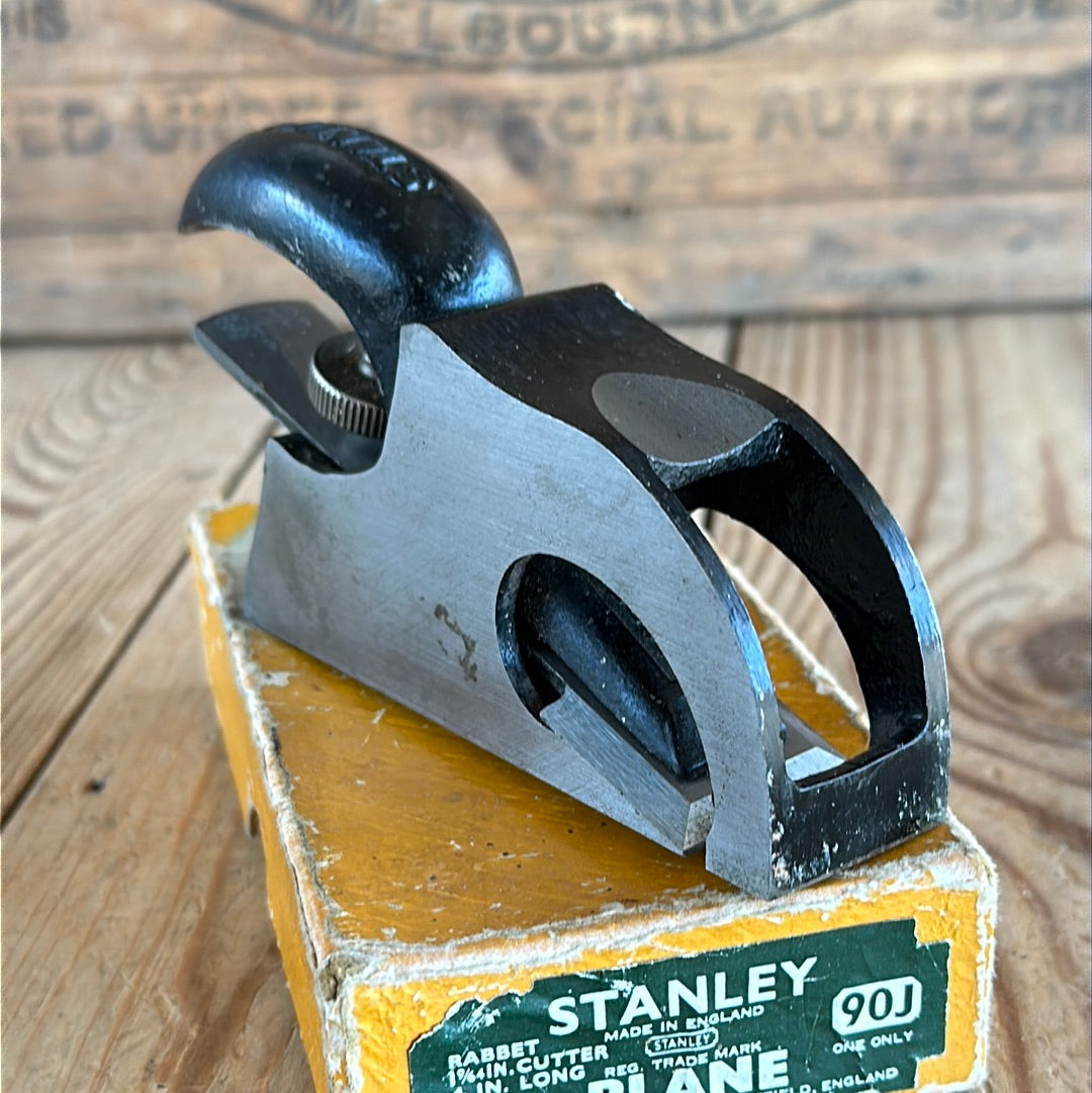 N1058 Vintage STANLEY England No.90J Bullnose PLANE IOB