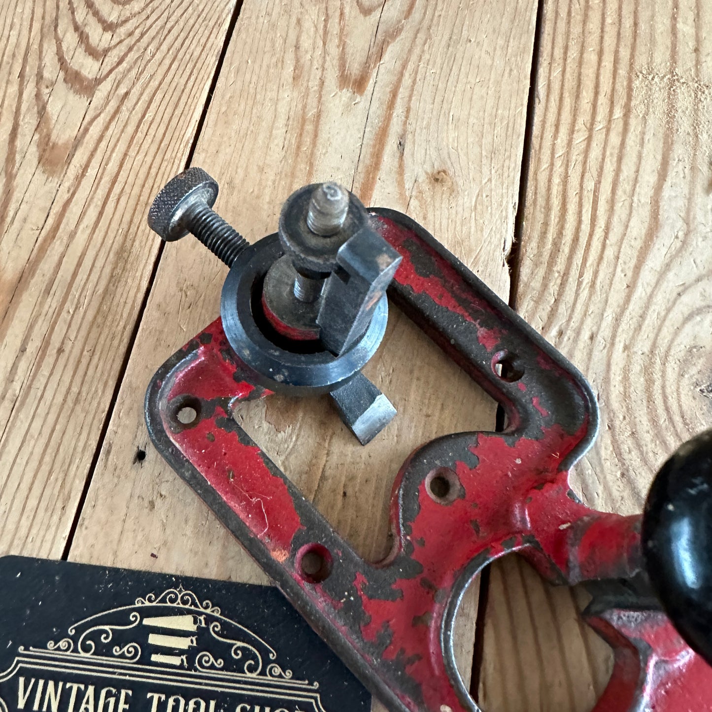 SOLD N608 RARE! Vintage JOSEPH TYZACK Router PLANE IOB