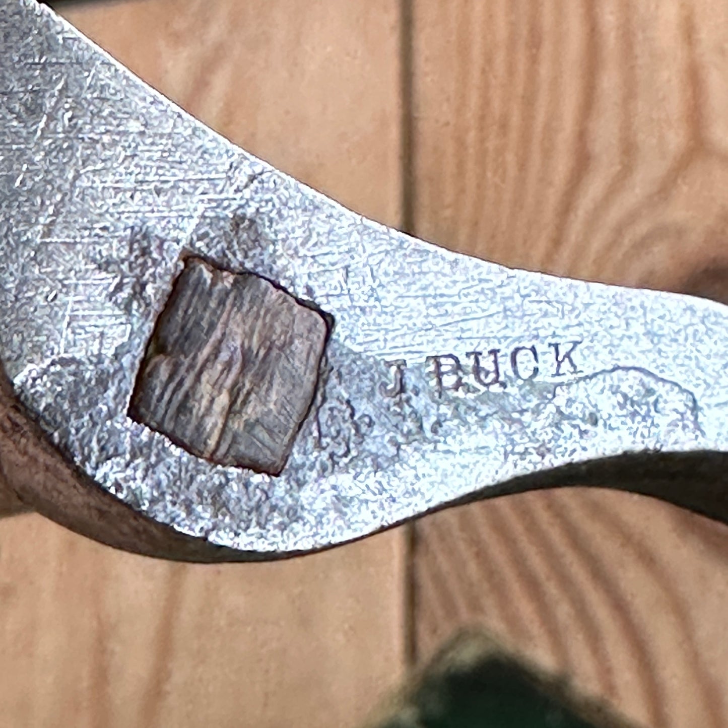 SOLD D1550 Vintage J.BUCK small jewellers silversmiths OBSTRUCTION Metalwork HAMMER