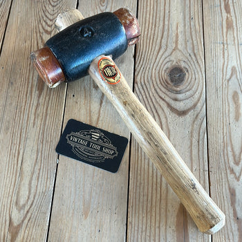 H1111 INCREDIBLE! Vintage THOR No.4 England RAWHIDE Soft FACE HAMMER