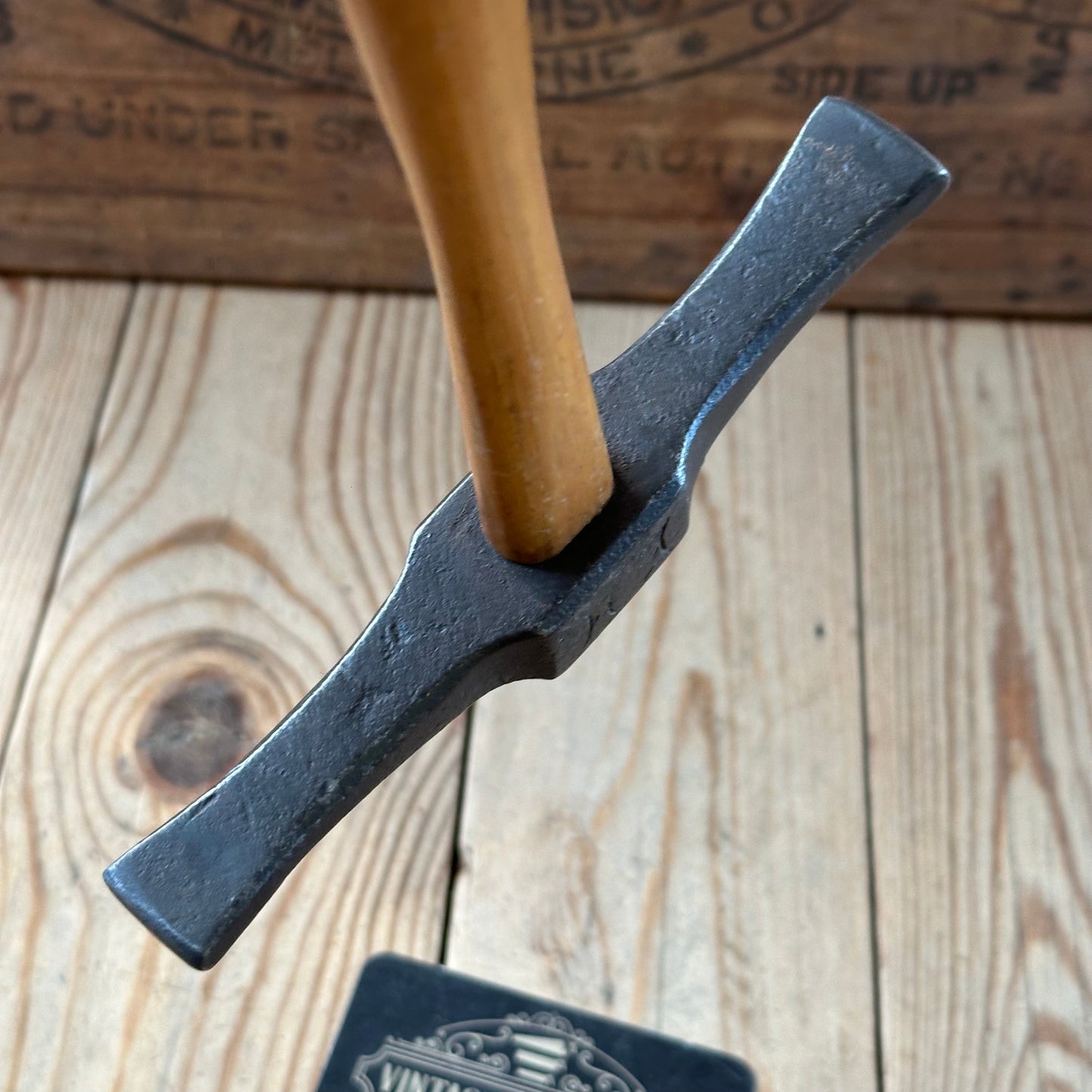 D1832 Vintage DOUBLE FACE Metalworking HAMMER