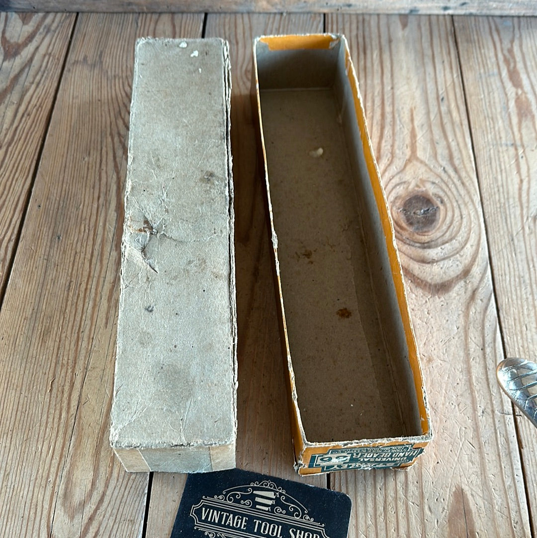 SOLD N1057 Antique STANLEY USA No.66 HAND BEADER spokeshave 7x blades fence IOB