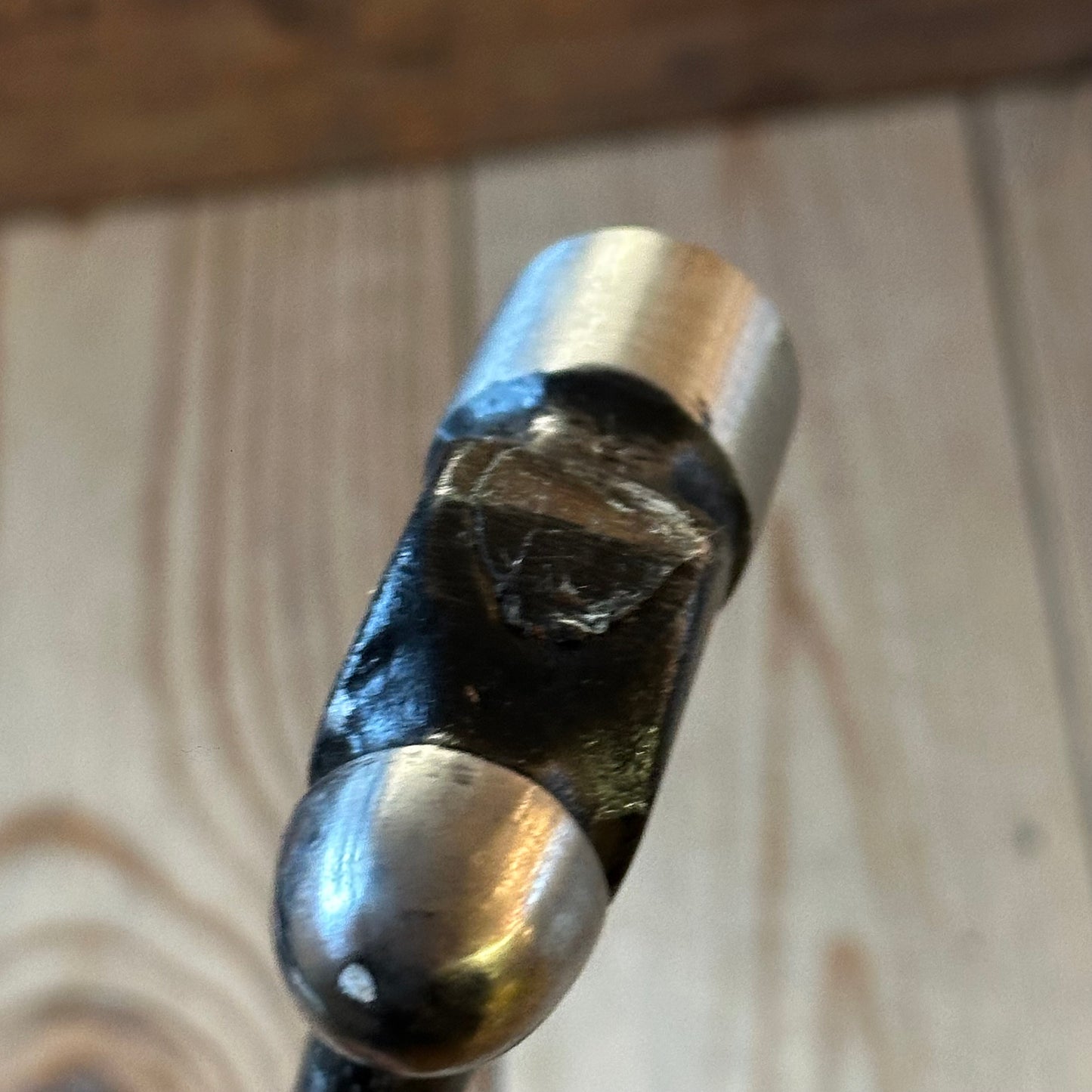 H2442 Vintage CYCLONE Australia small 8oz Ball PEEN Hammer “Made in Australia by Australians” sticker