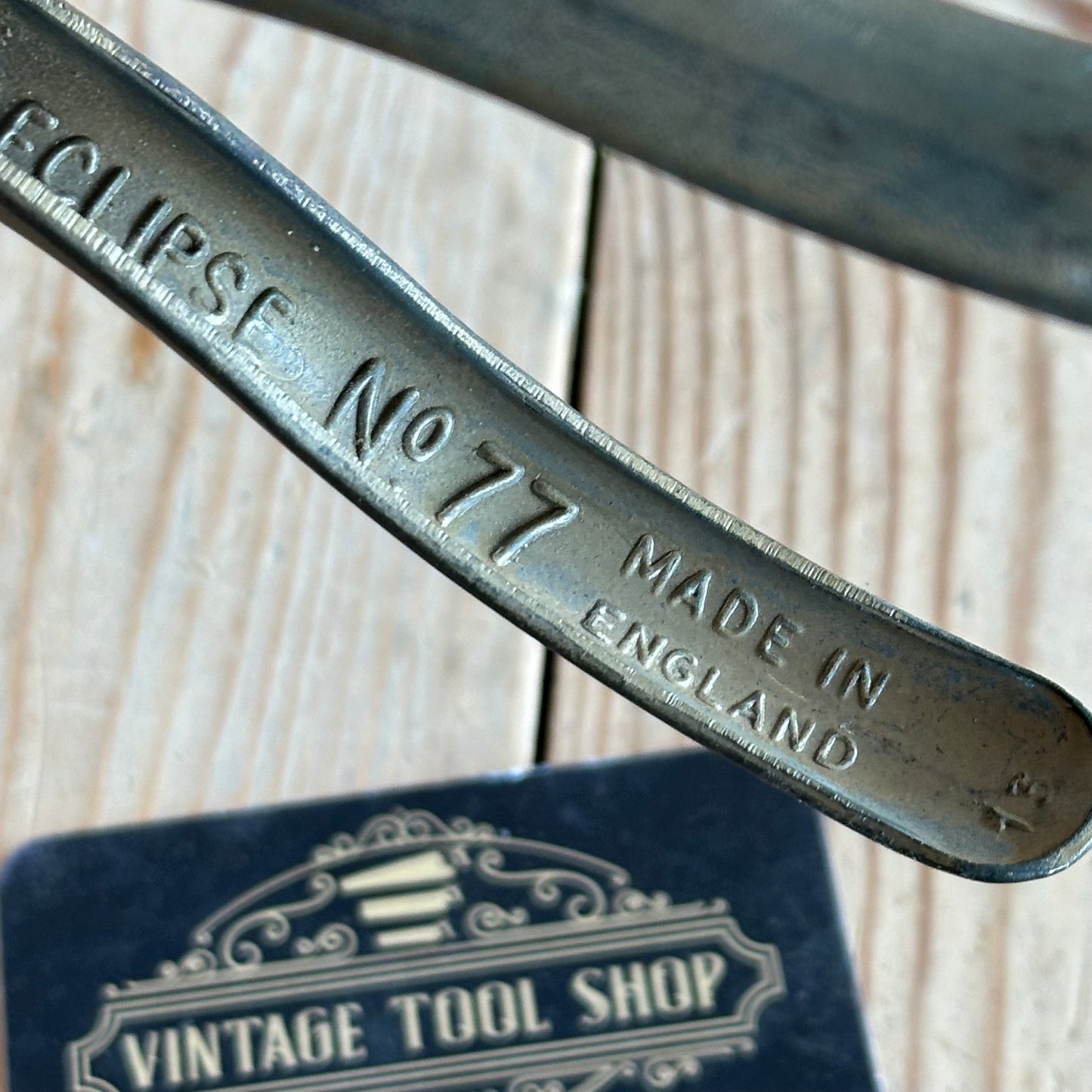 H2171 Vintage ECLIPSE no.77 England Bronze SAW SET