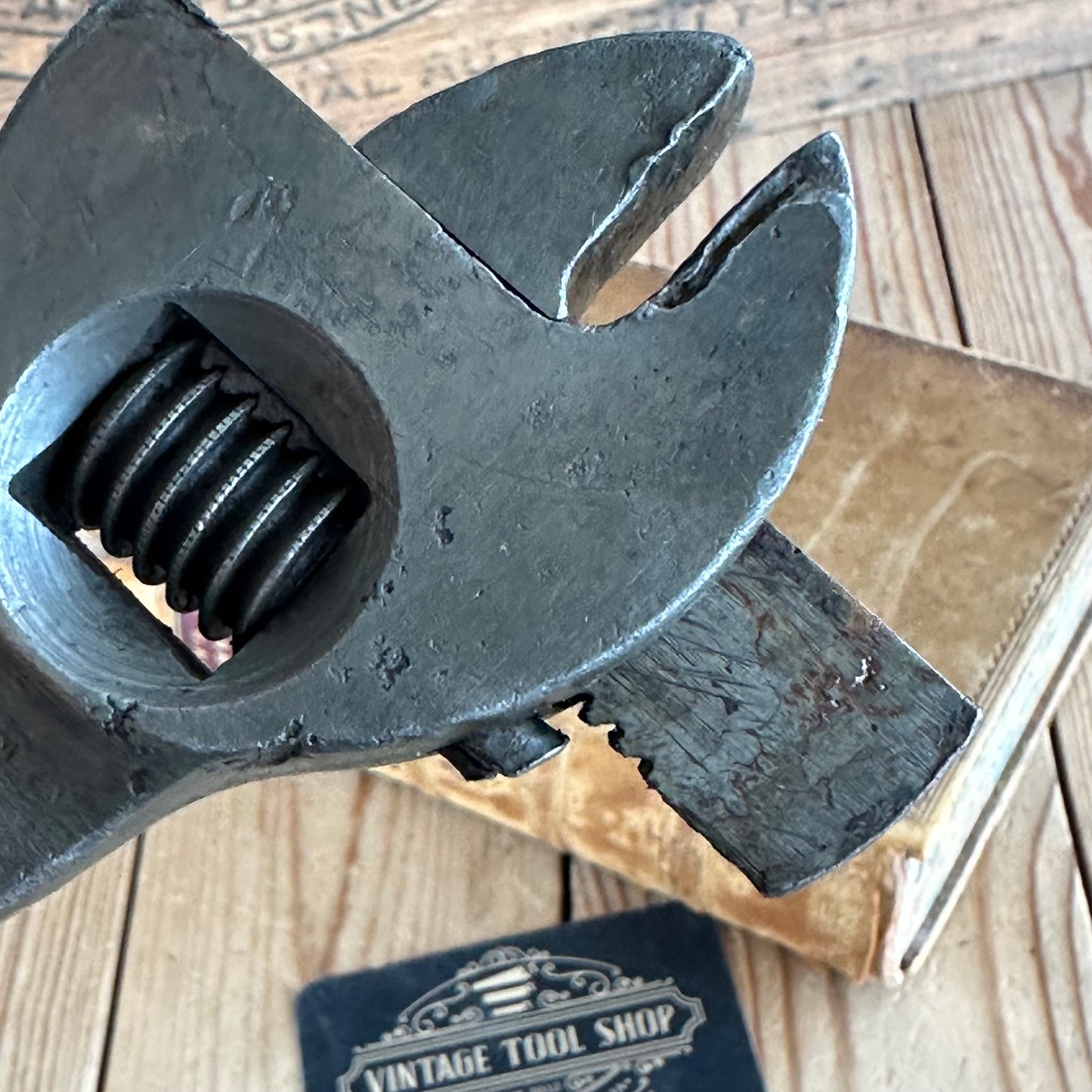 H1721 Vintage JOS EVANS & Sons SHEFFIELD 10”WRENCH