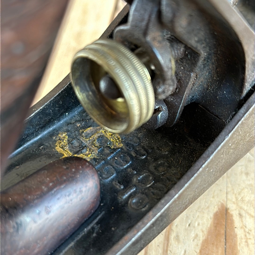 SOLD N1030 Antique STANLEY USA No.3 Type 11 PLANE Rosewood handles