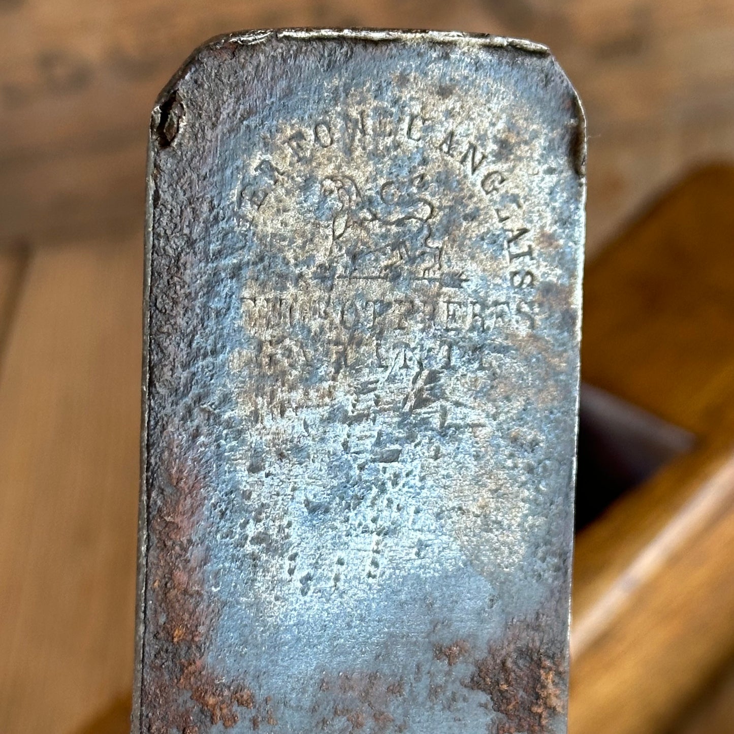 SOLD. Y1061 Antique FRENCH Live Oak COOPERS Hollowing PLANE