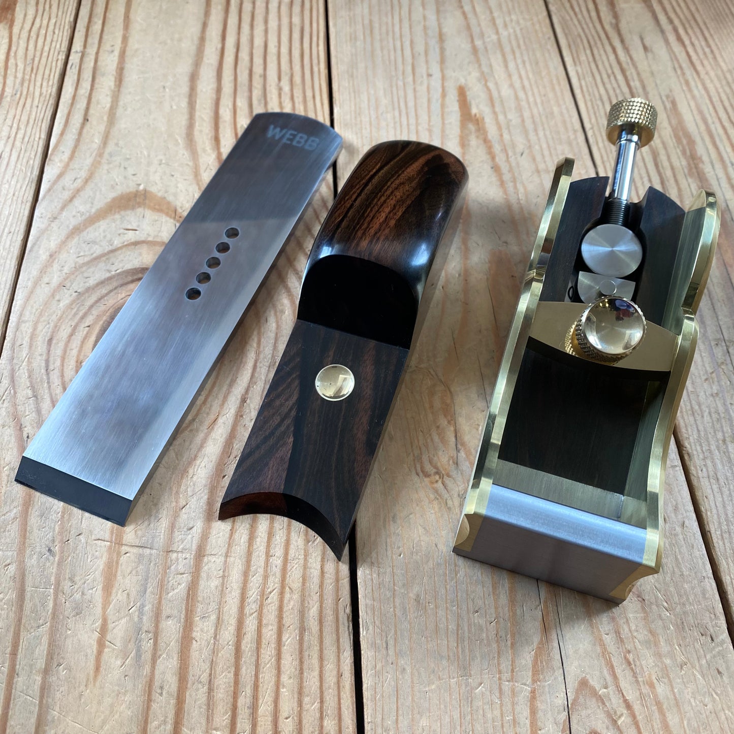 INCREDIBLE! Contemporary PETER WEBB Melbourne Norris A28 INFILL PLANE with HAWAIIAN EBONY