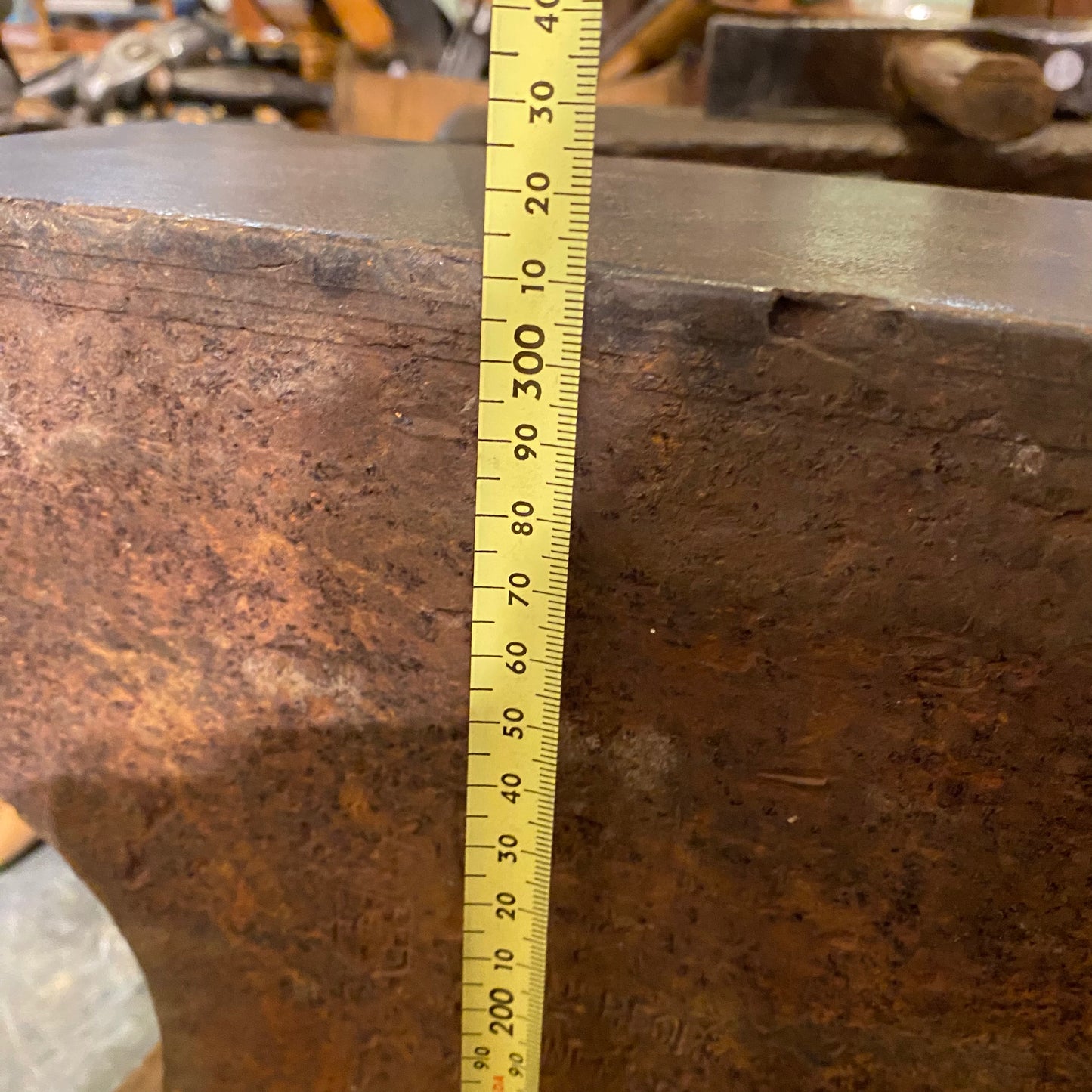 H2428 Vintage 1924 SODERFORS 222lb 100kg Sweden ANVIL Blacksmiths tool PICK UP ONLY- NO FREIGHT