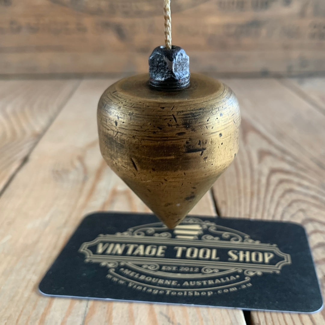 D710 Vintage Hand Made brass PLUMB BOB
