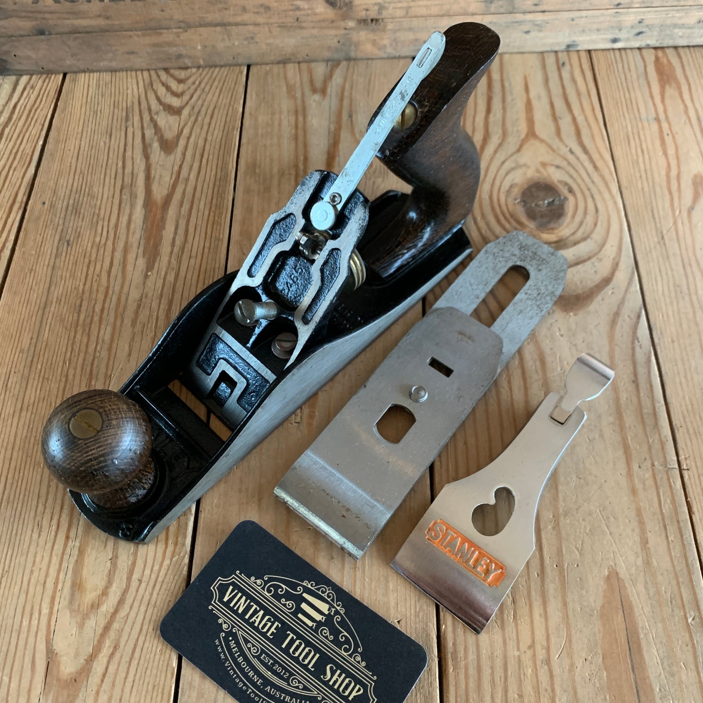 SOLD H417 Vintage STANLEY Australia No.3 PLANE IOB