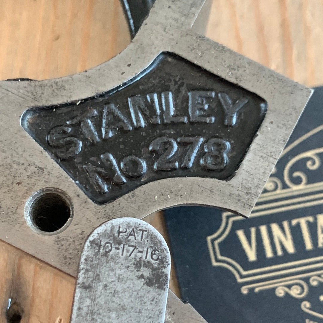 SOLD H257 Vintage STANLEY USA No.278 DADO plane