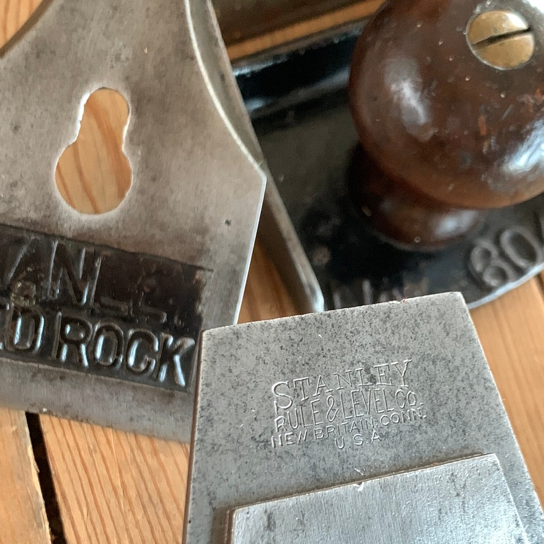 SOLD H137 Vintage STANLEY No.4 1/2 BED ROCK Smoothing PLANE
